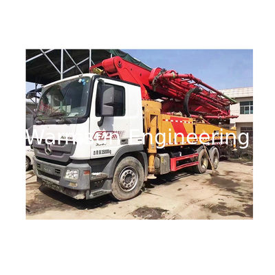 18M³/H Productivity Second Hand Pump Truck With SANY Zoomlion In 2019