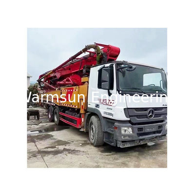 18M³/H Productivity Second Hand Pump Truck With SANY Zoomlion In 2019