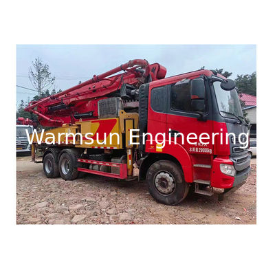 18M³/H Productivity Second Hand Pump Truck With SANY Zoomlion In 2019