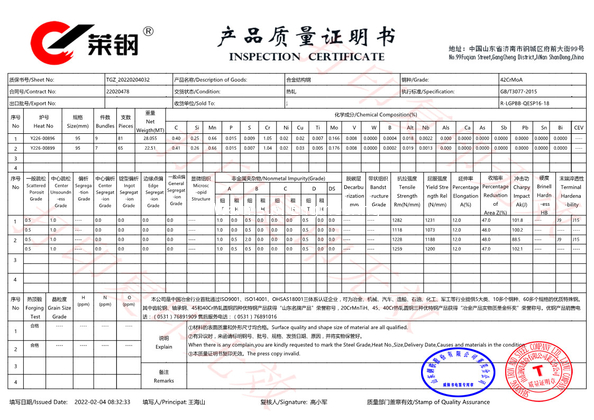الصين Hunan Warmsun Engineering Machinery Co., LTD الشهادات